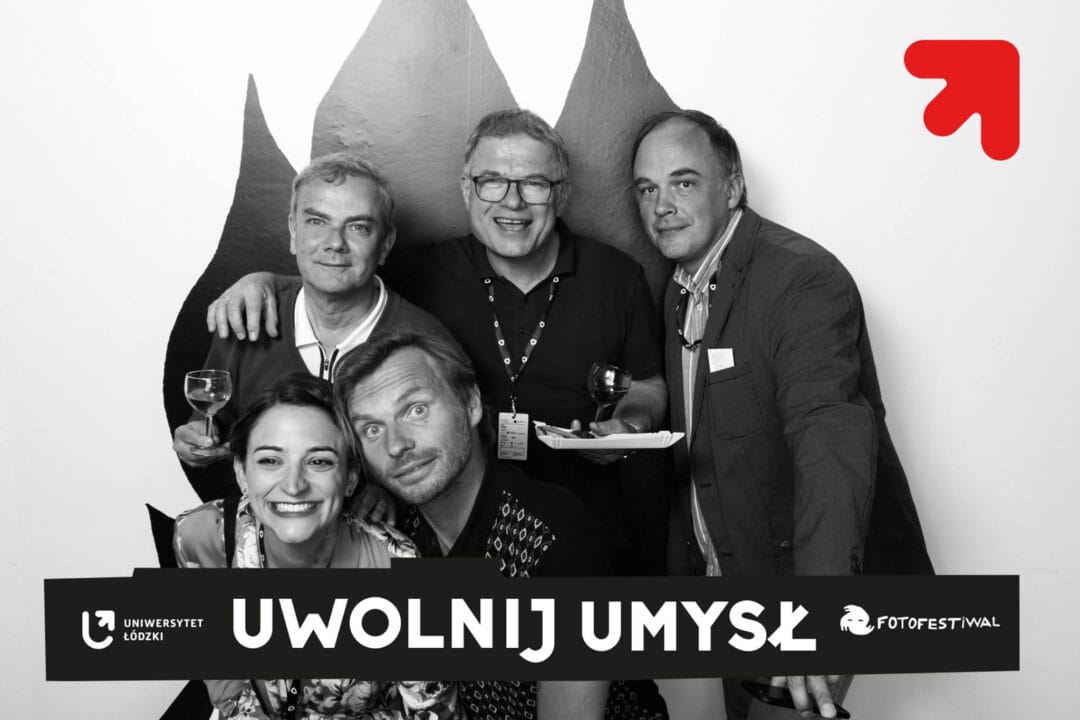 Fotofestiwal Lodz and Editions Bessard with the great leader of book dummy Dieter Neubert and the artistic director of the festiwal Krzysztof Candrowicz with sparkling Poland Bubbles Champagne, Holly Roussell Musée de l’Élysée – Lausanne and Gintaras Cesonis; A big thanks to Lydia Dorner to have to press on the button to collect the decisive moment and all participants