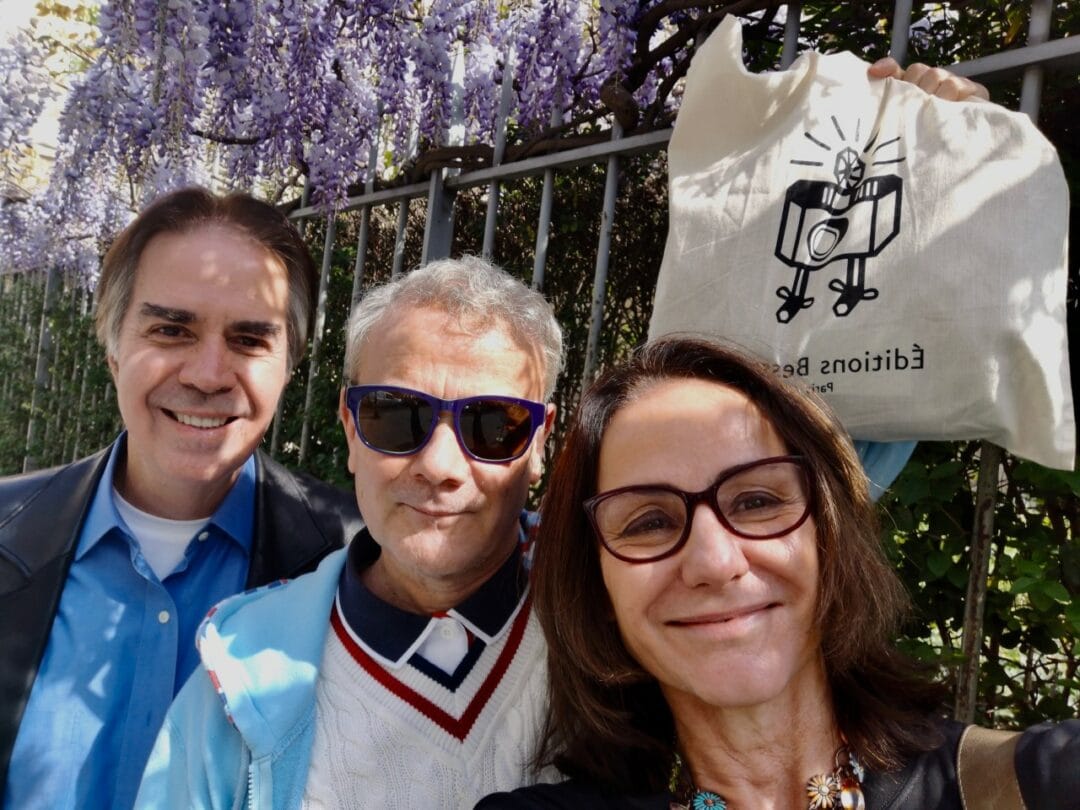 #HappyPublisher #HappyInfluencer, in the company of Luiz Roberto ex Minister of Brazilian Culture , and Claudia Jaguaribe Éditions Bessard for 2019 focusing on Brazilian artists …